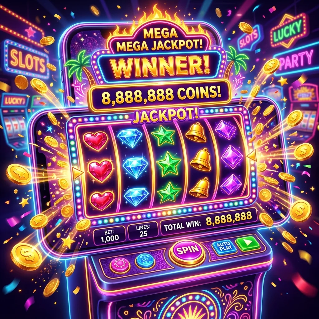 Slot遊戲特色功能與旋轉賠率機制解析插畫