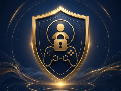 線上電子遊戲年齡驗證與帳號安全示意封面