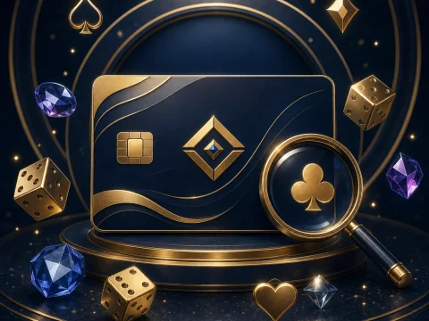 線上電子遊戲支付表與符號規則概念封面