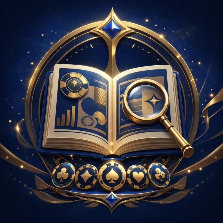 深藍金色風格的線上電子遊戲歷史紀錄查詢概念封面