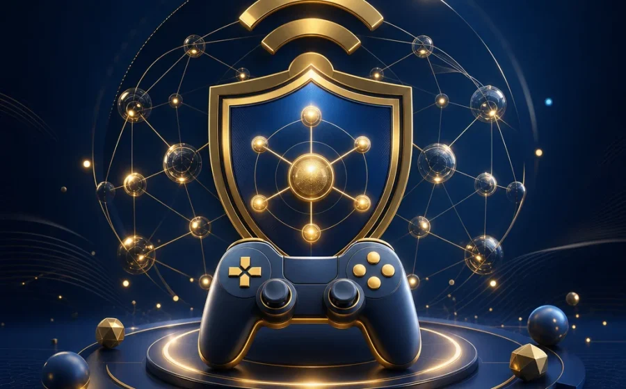 線上電子遊戲載入失敗與帳戶安全排查示意圖